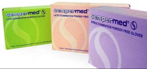 森佩曼德Sempermed一次性使用非灭菌医用检查手套——丁晴橡胶,丁腈手套