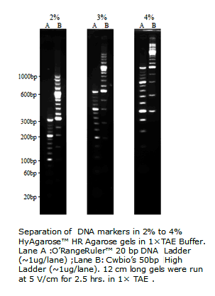 HyAgarose™高分辨率琼脂糖（PCR级)